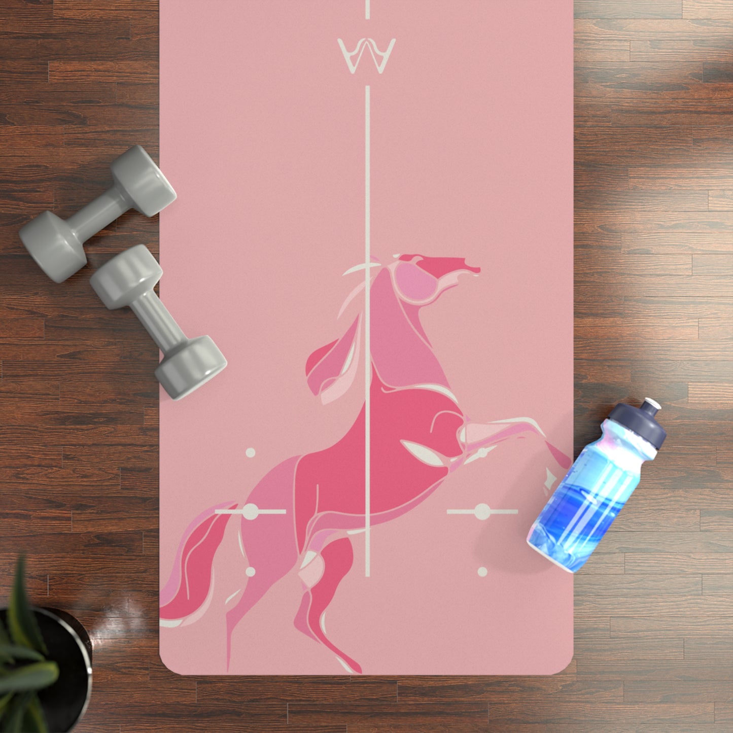 Rearing Rose Yoga Mat 3mm