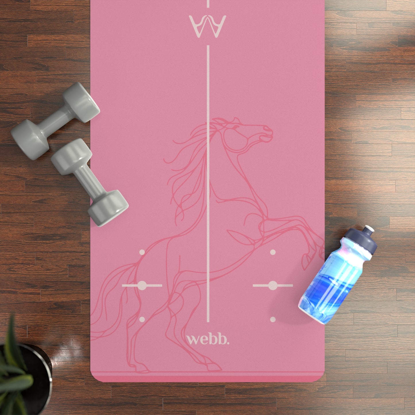 Webb Motion Dual Horse Yoga Mat 3 mm