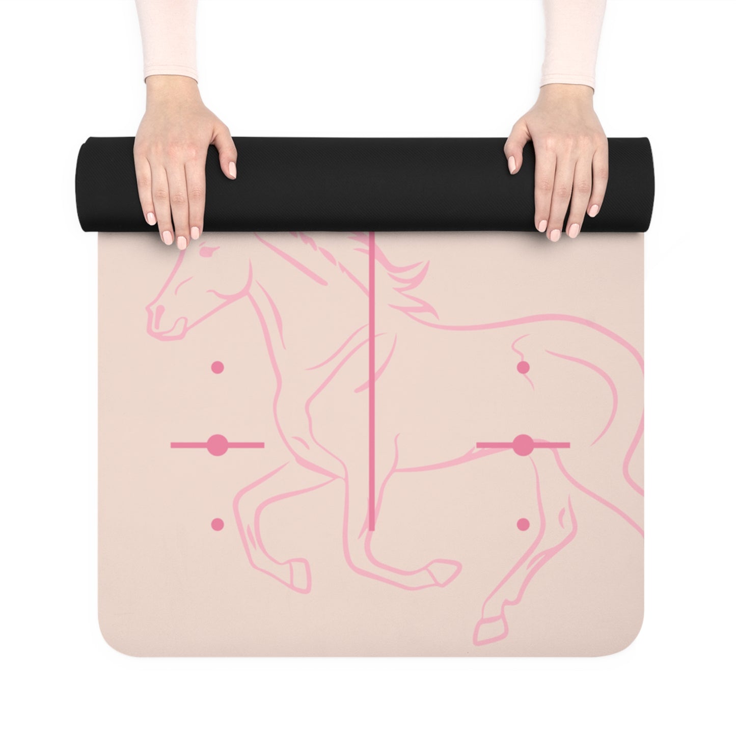 Blush Canter Yoga Mat 3mm