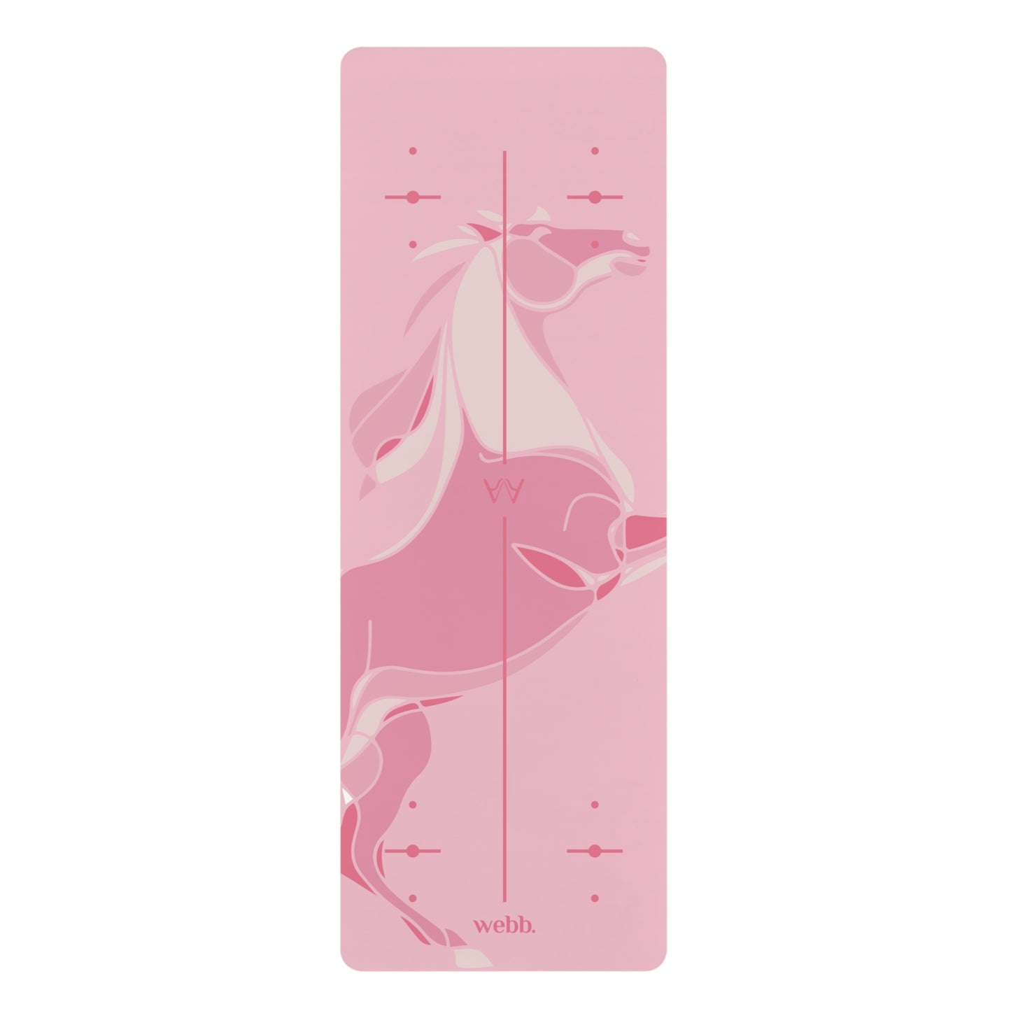 Webb Motion Rearing Horse Yoga Mat 3mm