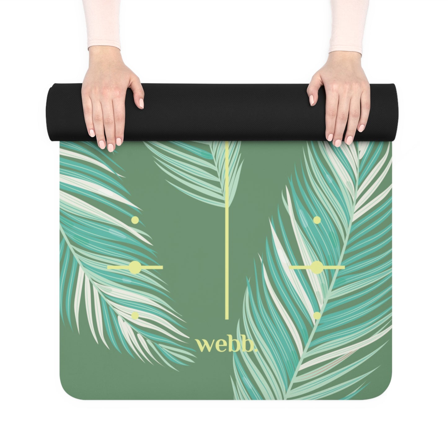 Tropical Palm Yoga Mat 3 mm