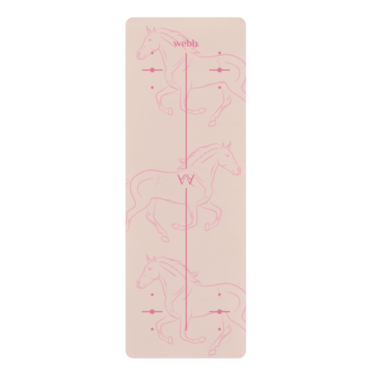 Blush Canter Yoga Mat 3mm
