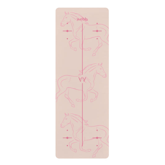 Blush Canter Yoga Mat 3mm