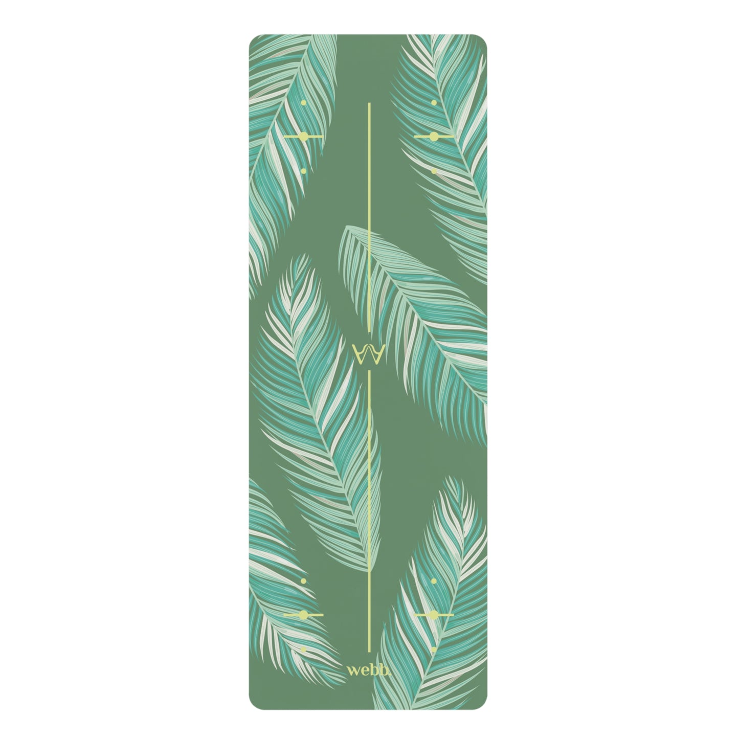 Tropical Palm Yoga Mat 3 mm