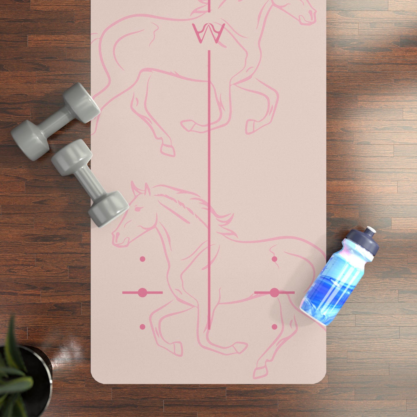 Blush Canter Yoga Mat 3mm