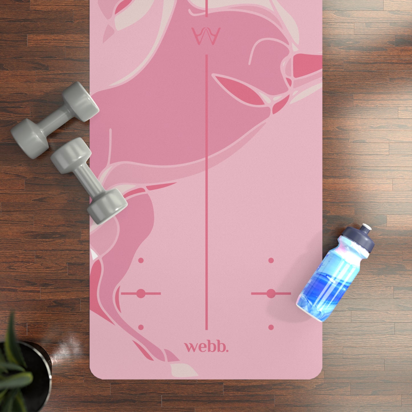 Webb Motion Rearing Horse Yoga Mat 3mm