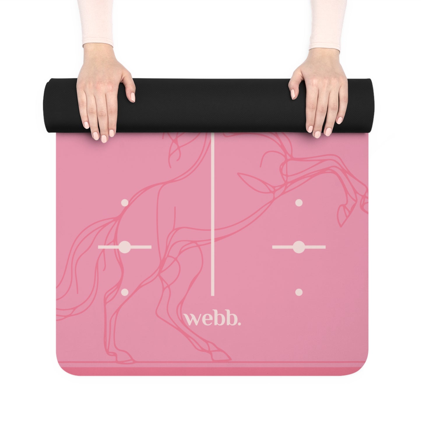 Webb Motion Dual Horse Yoga Mat 3 mm