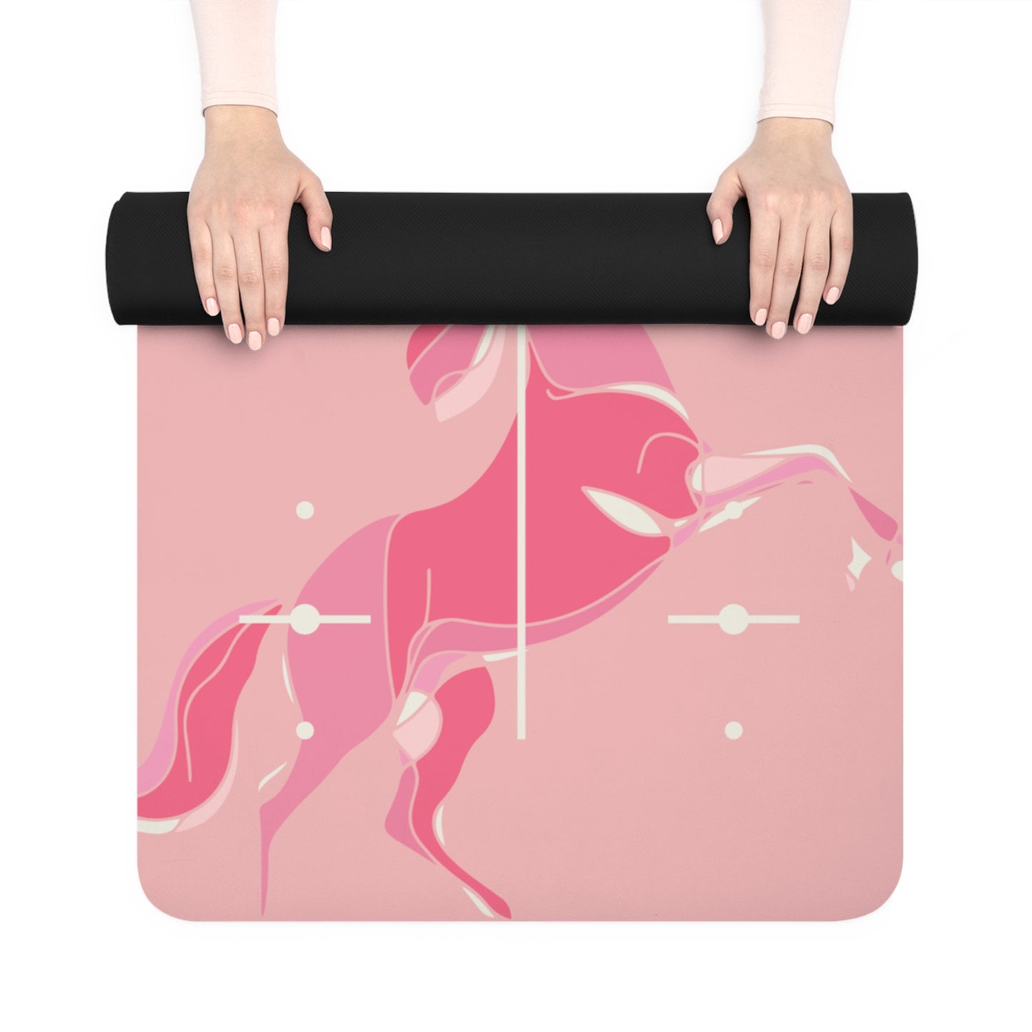 Rearing Rose Yoga Mat 3mm