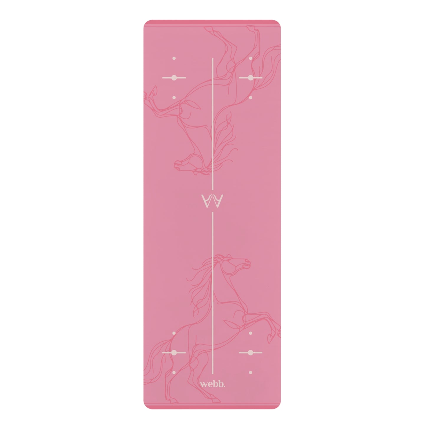 Webb Motion Dual Horse Yoga Mat 3 mm