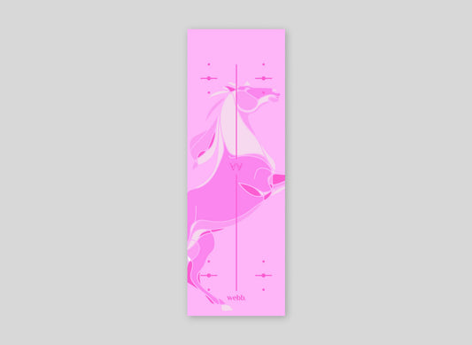 Webb Motion Rearing Horse Yoga Towel